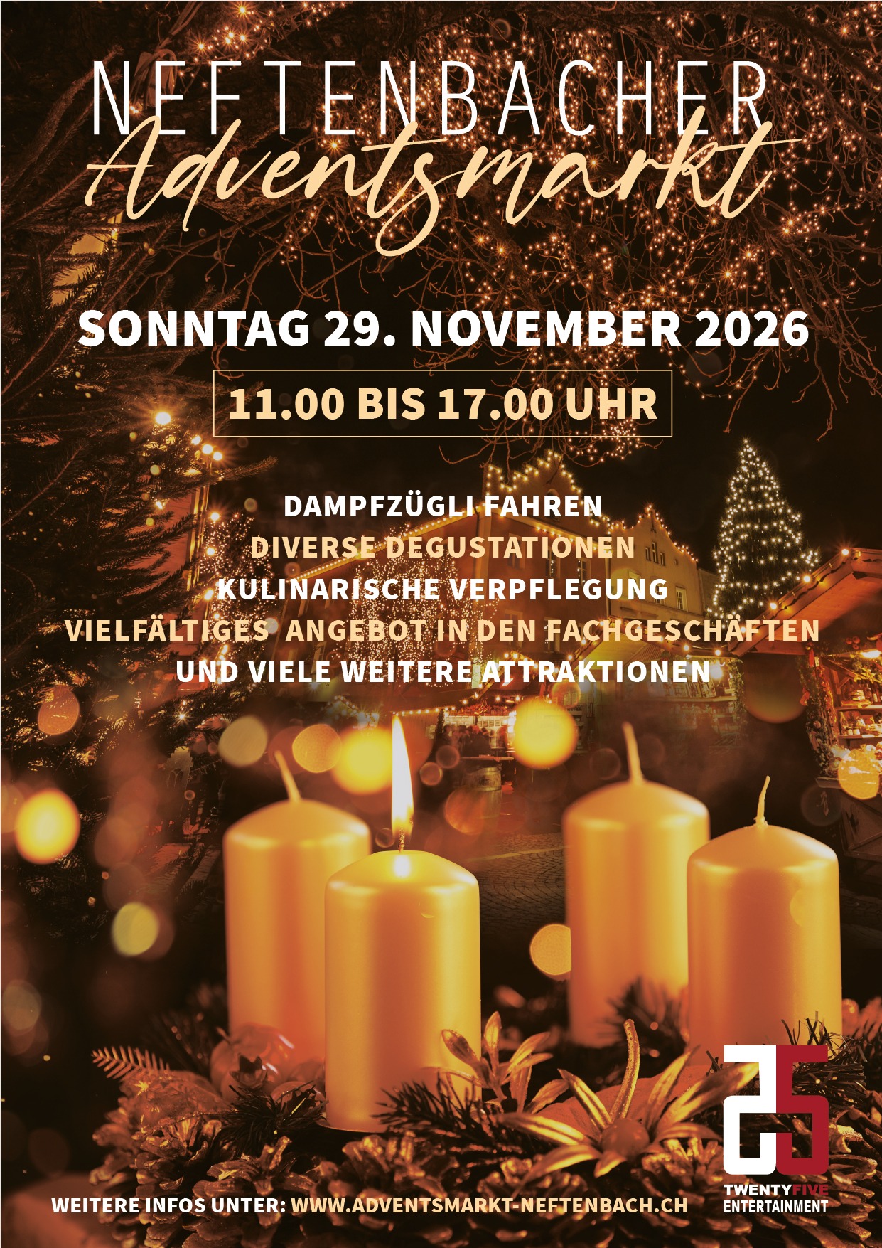 Adventsmarkt Neftenbach 2026
